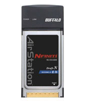 Buffalo Nfiniti Wireless-N Notebook Adapter (WLI-CB-G300N-3)